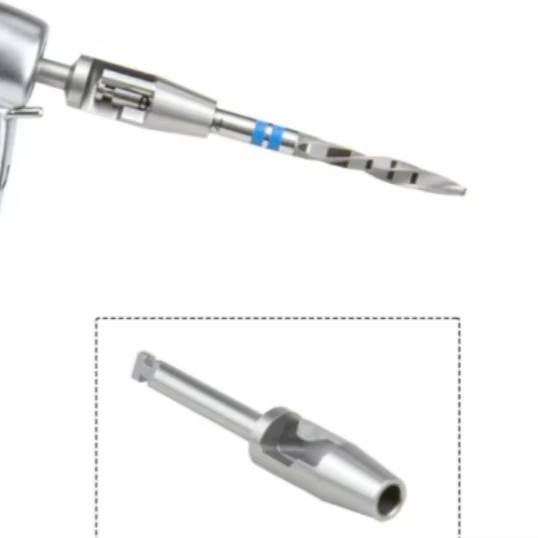 Barre d'extension universelle en acier inoxydable pour embouts de perceuse, idéale pour les implantations et les outils à basse vitesse (contra-angle)