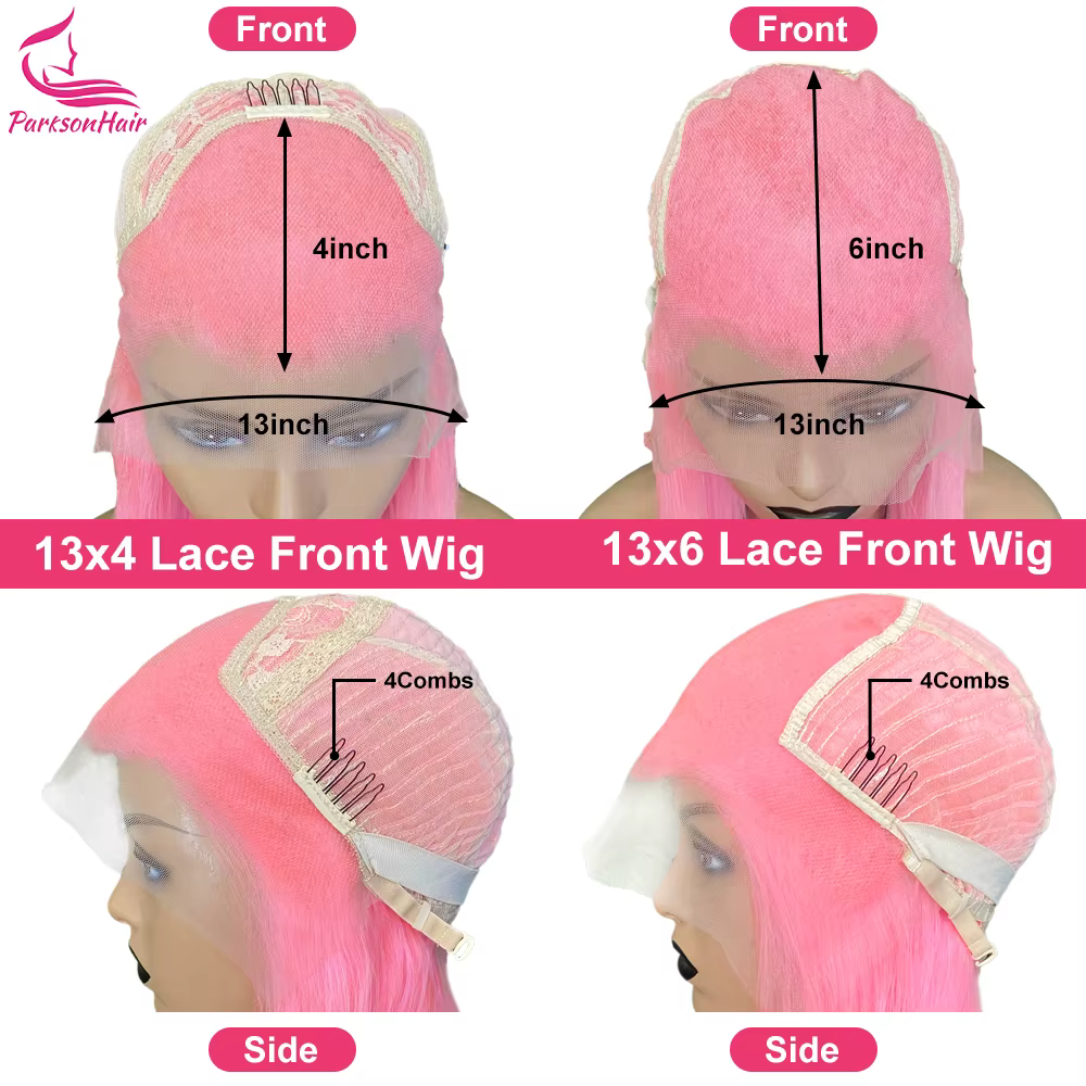 Perruque de cheveux humains de couleur Blonde 13x6 13x4 perruque avant de dentelle transparente pour les femmes perruque de cheveux humains blonds pré-plumés avec racine foncée