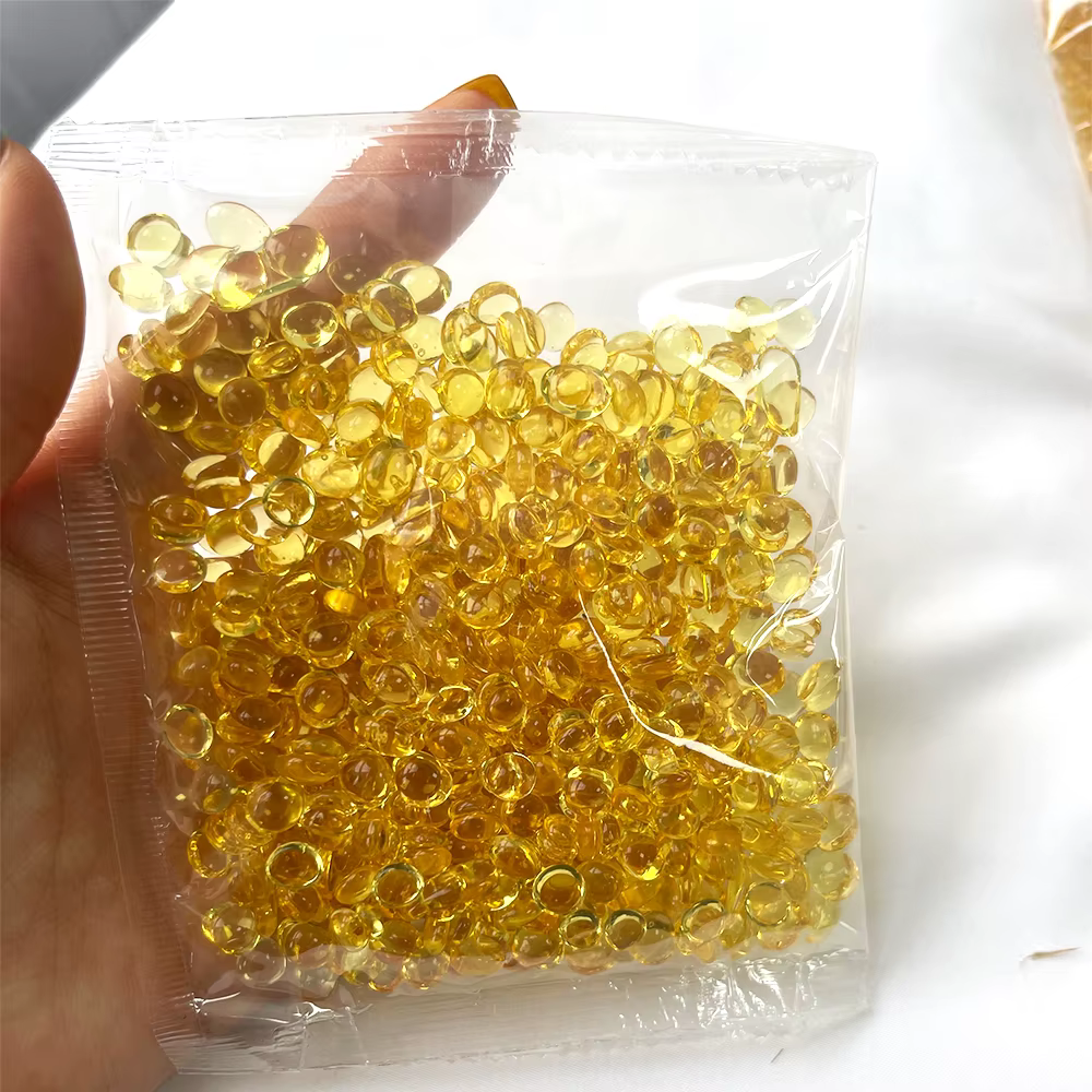 Granule de colle à la kératine jaune blanc