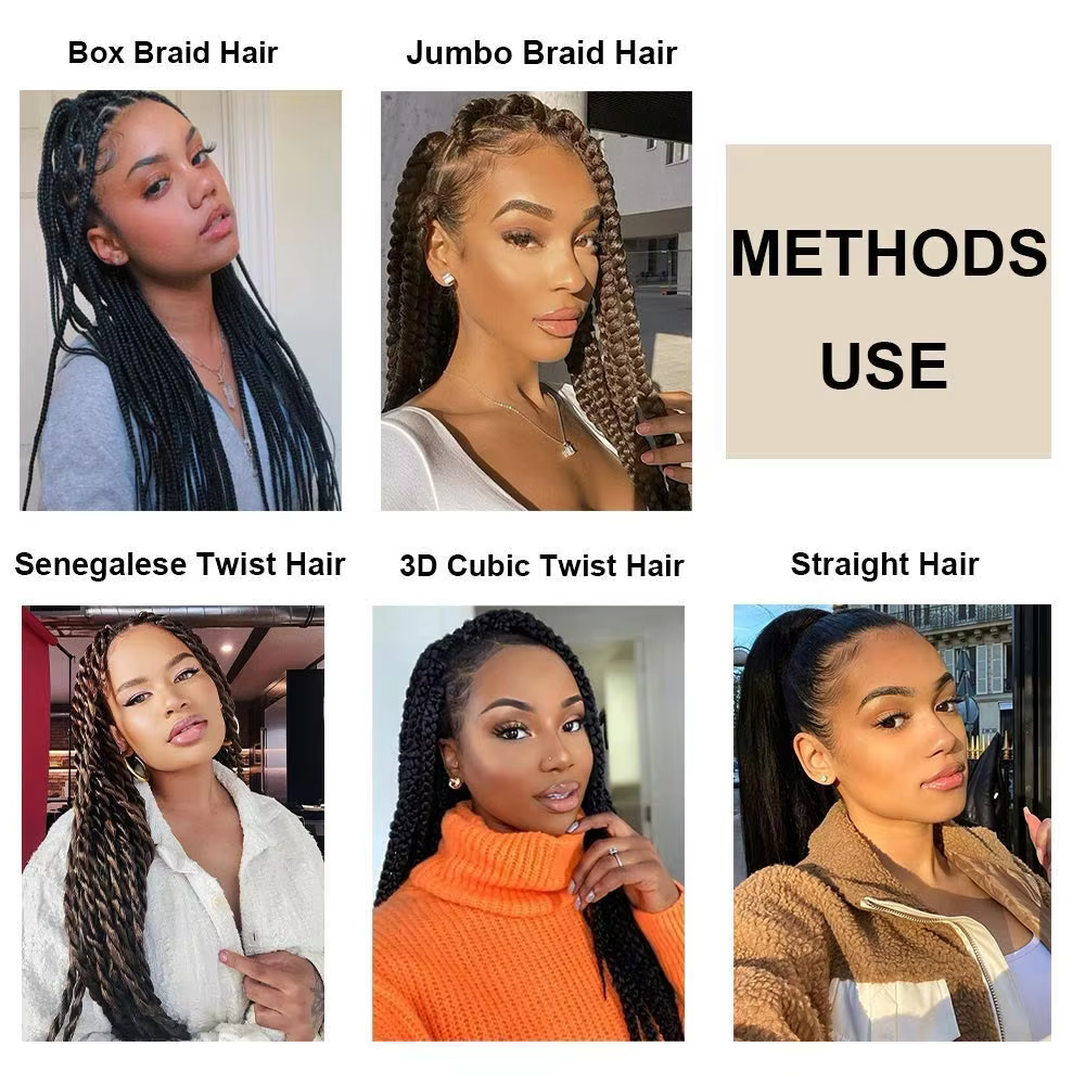 Extensions de Tresses Synthétiques Pré-étirées