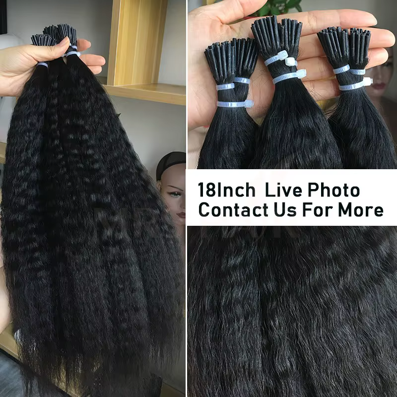 Bonds-Extensions de Cheveux Crépus Lisses