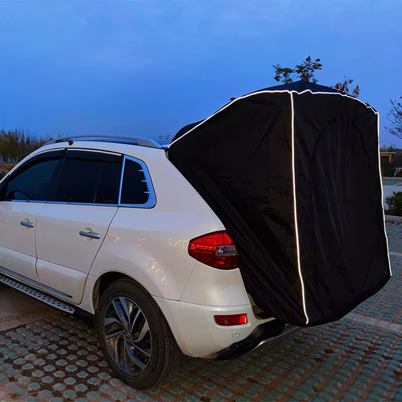 Tente d'extension de coffre arrière respirante et anti-moustiques, imperméable à la pluie, conduite autonome et voyage Parent-enfant multifonction