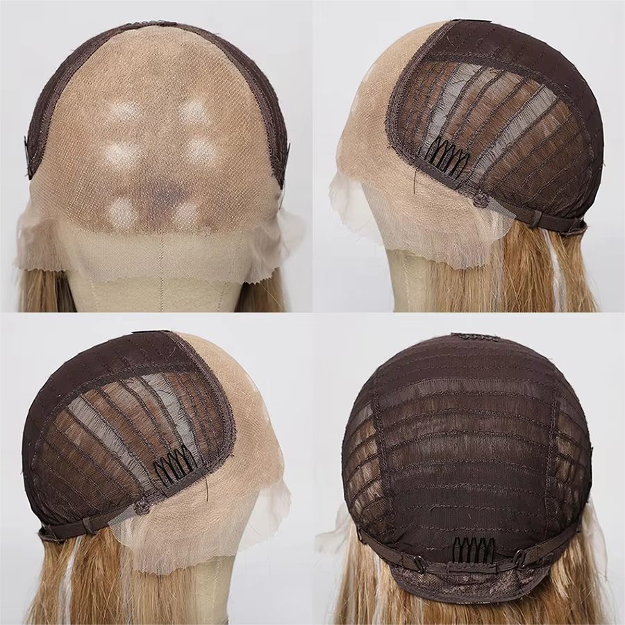 Perruque Synthétique Bouclée Longue et Ondulée