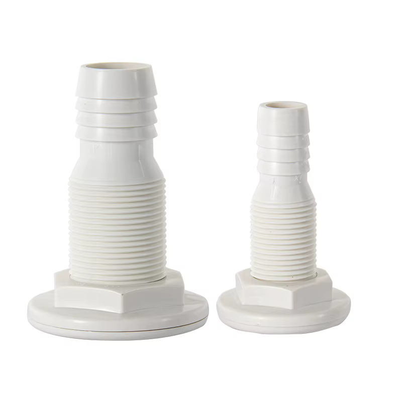 Sortie de Drainage marin sortie de Drainage de cale de Yacht sortie d'eaux usées Marine coque Angle droit sortie noir/blanc