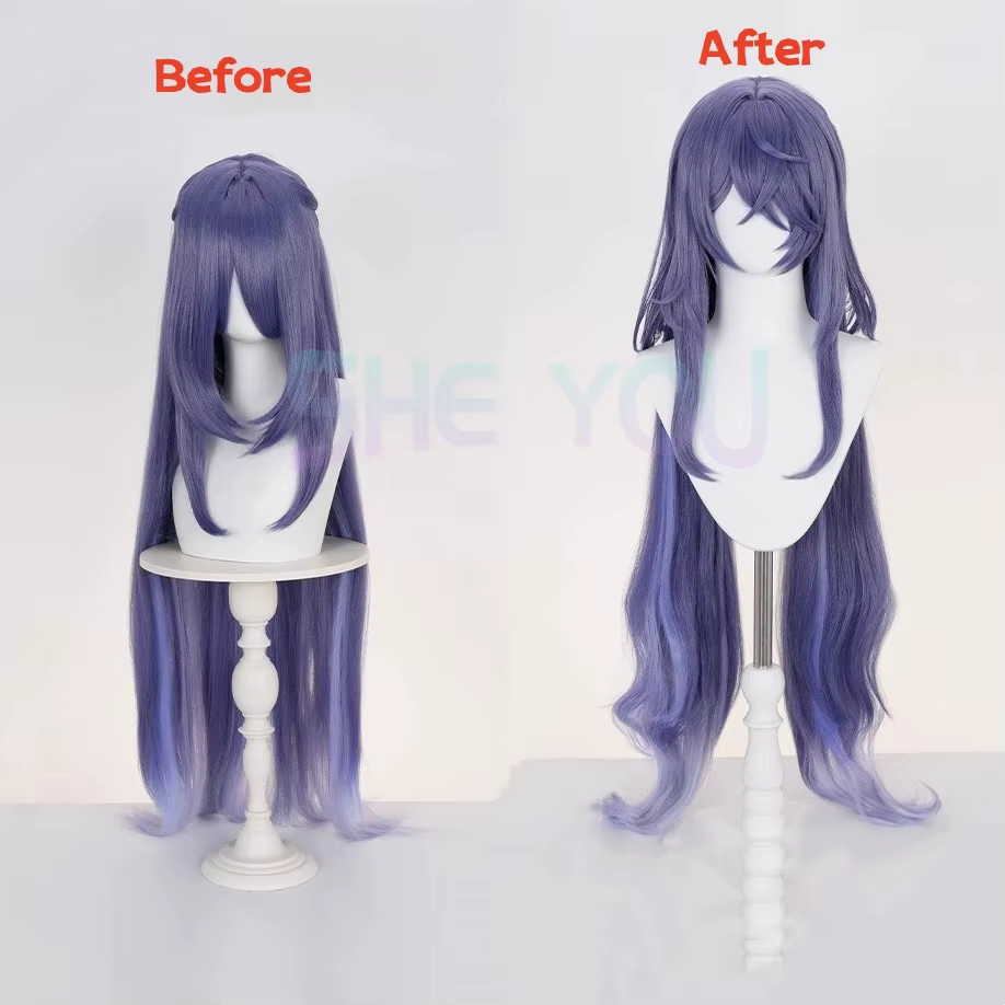 Perruque de Cosplay Anime Lauma 100cm