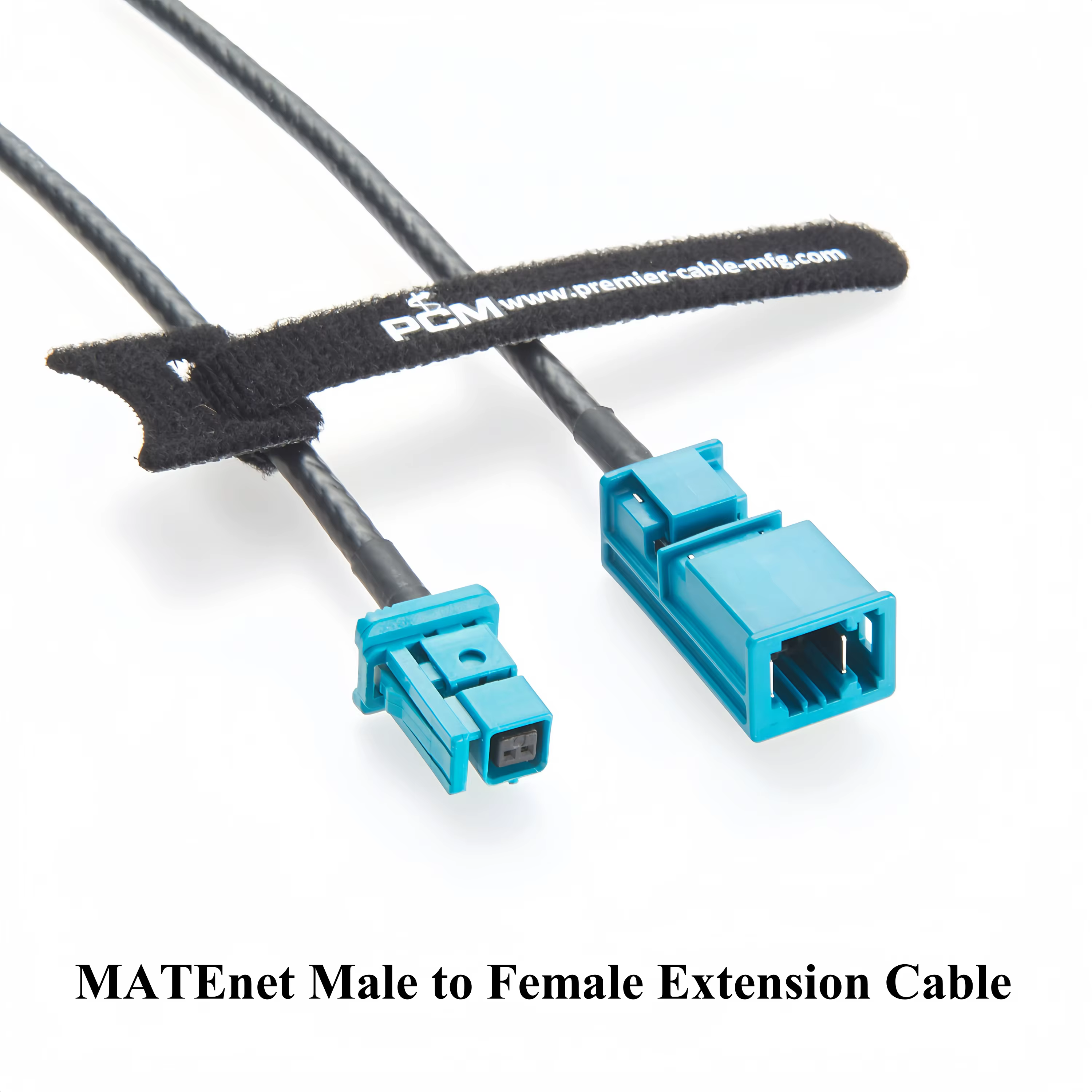 Câble d'extension MATEnet mâle à femelle, faisceau de câbles Ethernet automobile Gigabit d'origine TE MATEnet 2302461 -9 à 2302510 -9 2m