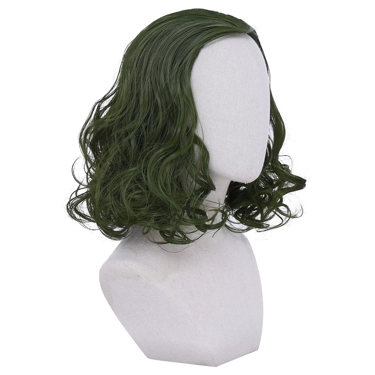Joker Cosplay Perruque verte pour hommes et femmes – Parfait pour le costume