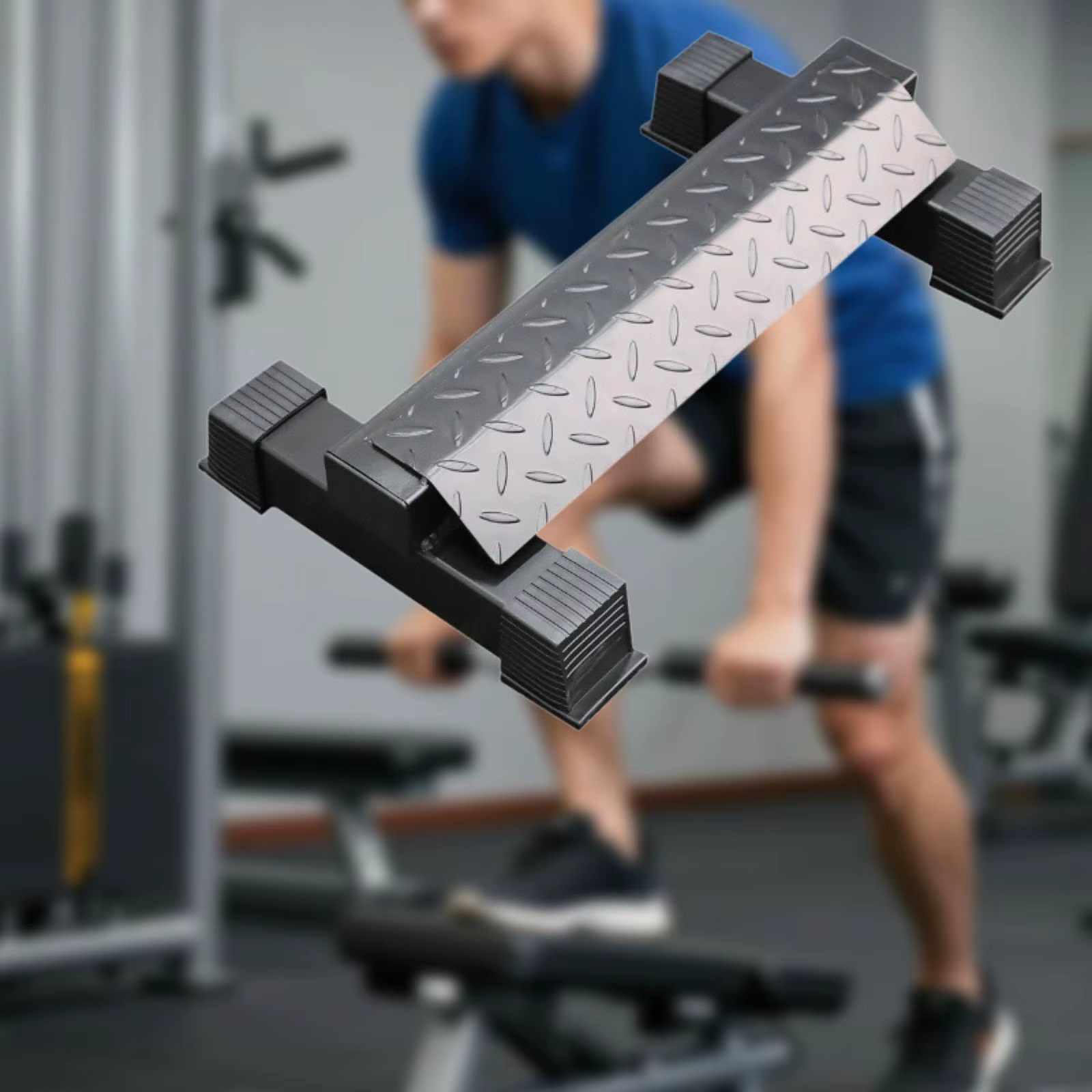 Barre de levage de mollets polyvalente antidérapante, bloc de levage de mollets debout, pédale de fitness, équipement d'étirement des mollets pour l'exercice, le sport et la salle de sport à domicile