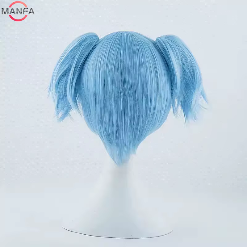 Anime Shiota Nagisa perruque Sally visage pince queue de cheval résistant à la chaleur cheveux synthétiques Cosplay