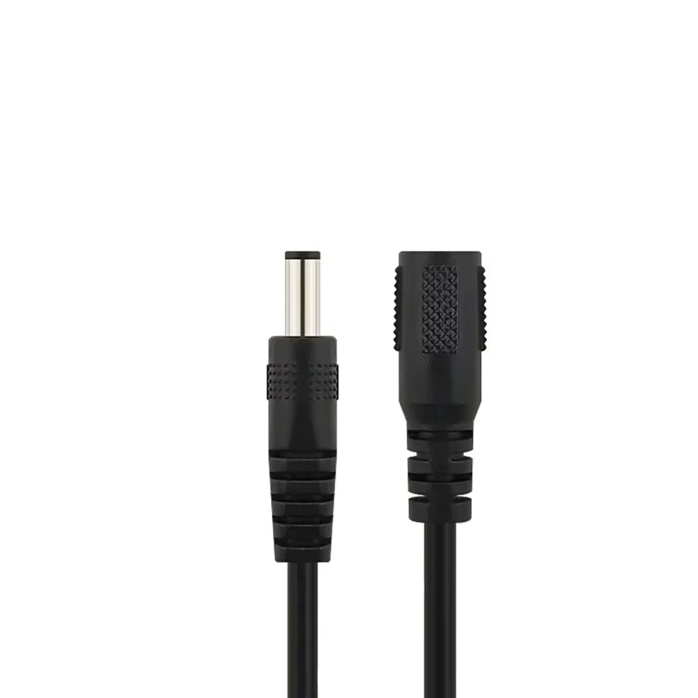 Câble d'extension d'alimentation pour caméra de Surveillance DC5521, 2m, Protection de sécurité, accessoires de vidéosurveillance