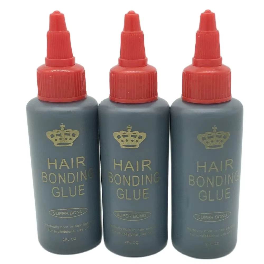 Colle de liaison de trame de cheveux