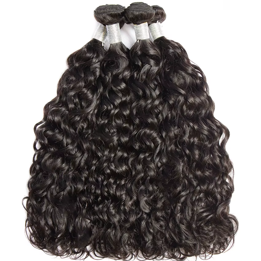 Bundles de cheveux brésiliens Deep Wave, dentelle transparente HD, extensions de cheveux humains, fermeture à franges, 13x6, 13x4, 6x6, 5x5