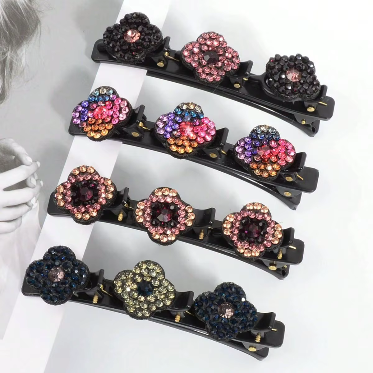 Pinces à cheveux au crochet pour femmes