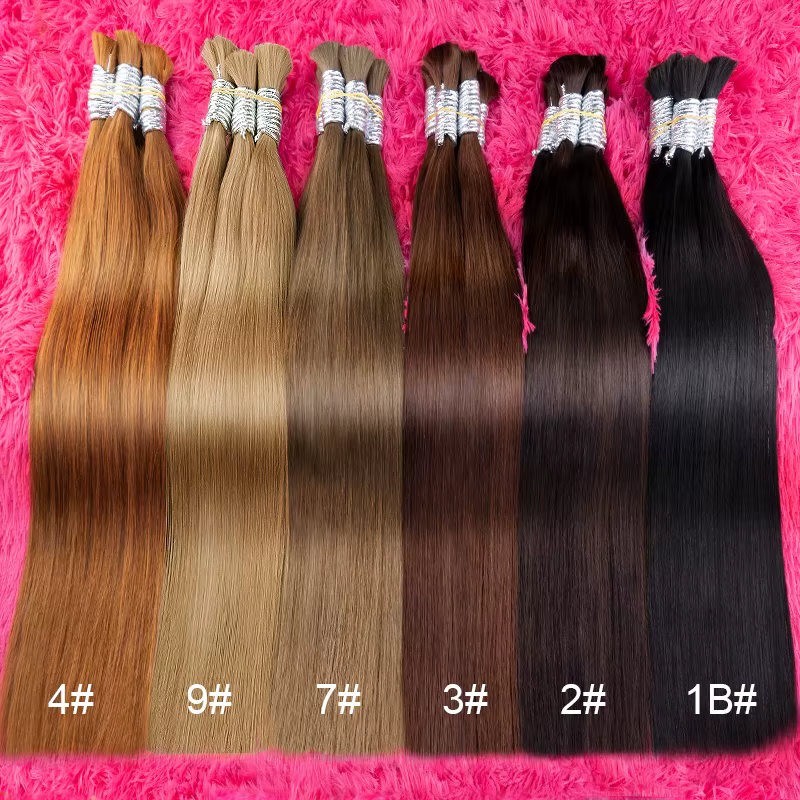 Naturel noir profond couleur marron Cabelo Loiro Vietnamita