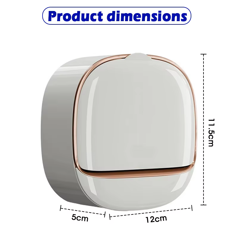 Porte-savon avec plateau de drainage, support de douche mural, garde les barres sèches, porte-savon étanche rabattable qui nécessite aucune perçage