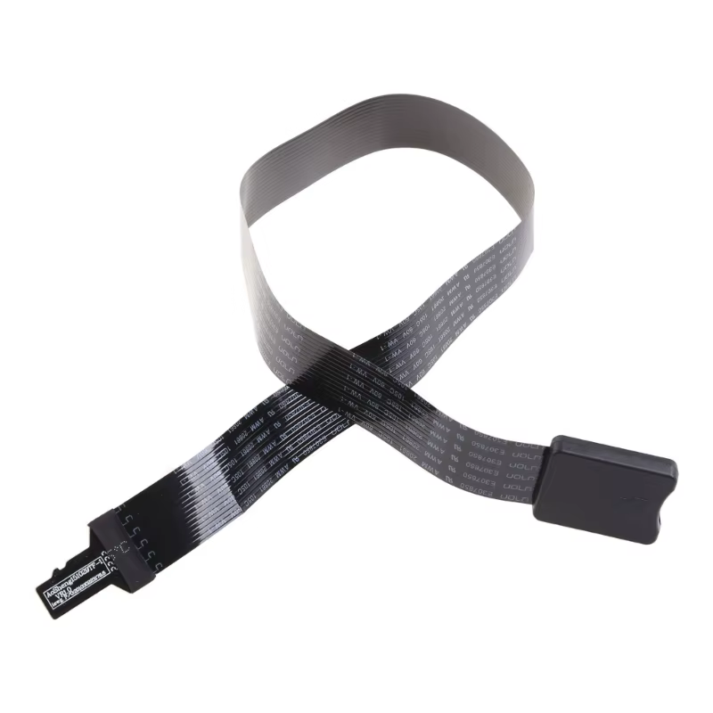 Câble d'extension de carte mémoire flexible, lecteur de carte femelle à micro mâle, adaptateur d'extension
