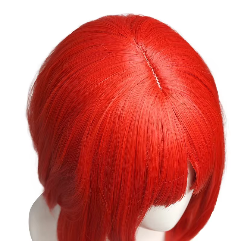 Genshin Impact Nilou Cosplay perruque cheveux synthétiques femmes longue perruque rouge queue de cheval perruque résistant à la chaleur perruques