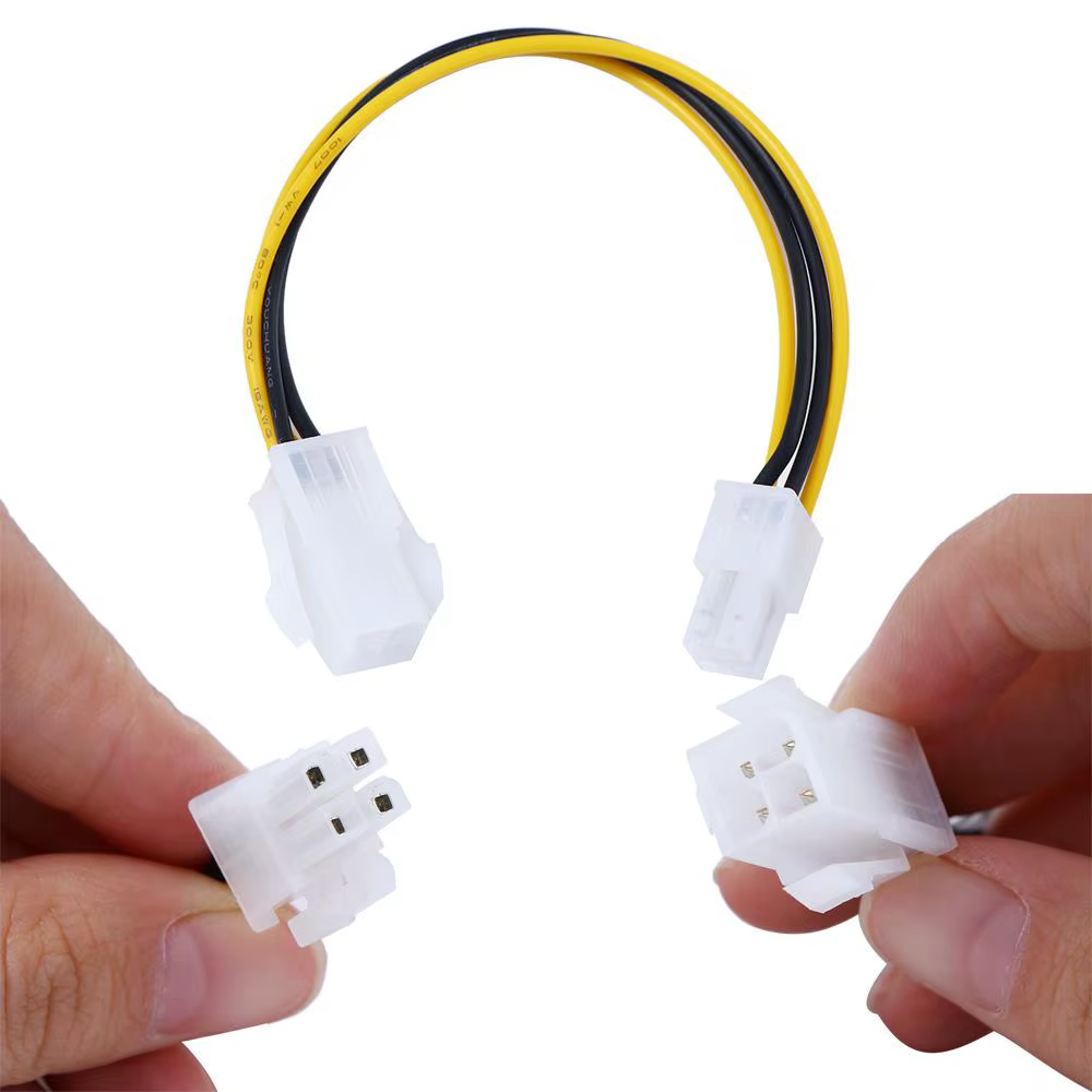 Câble d'extension d'alimentation pour adaptateur, connecteur de câble d'alimentation, rallonge de câble d'alimentation pour bloc d'alimentation