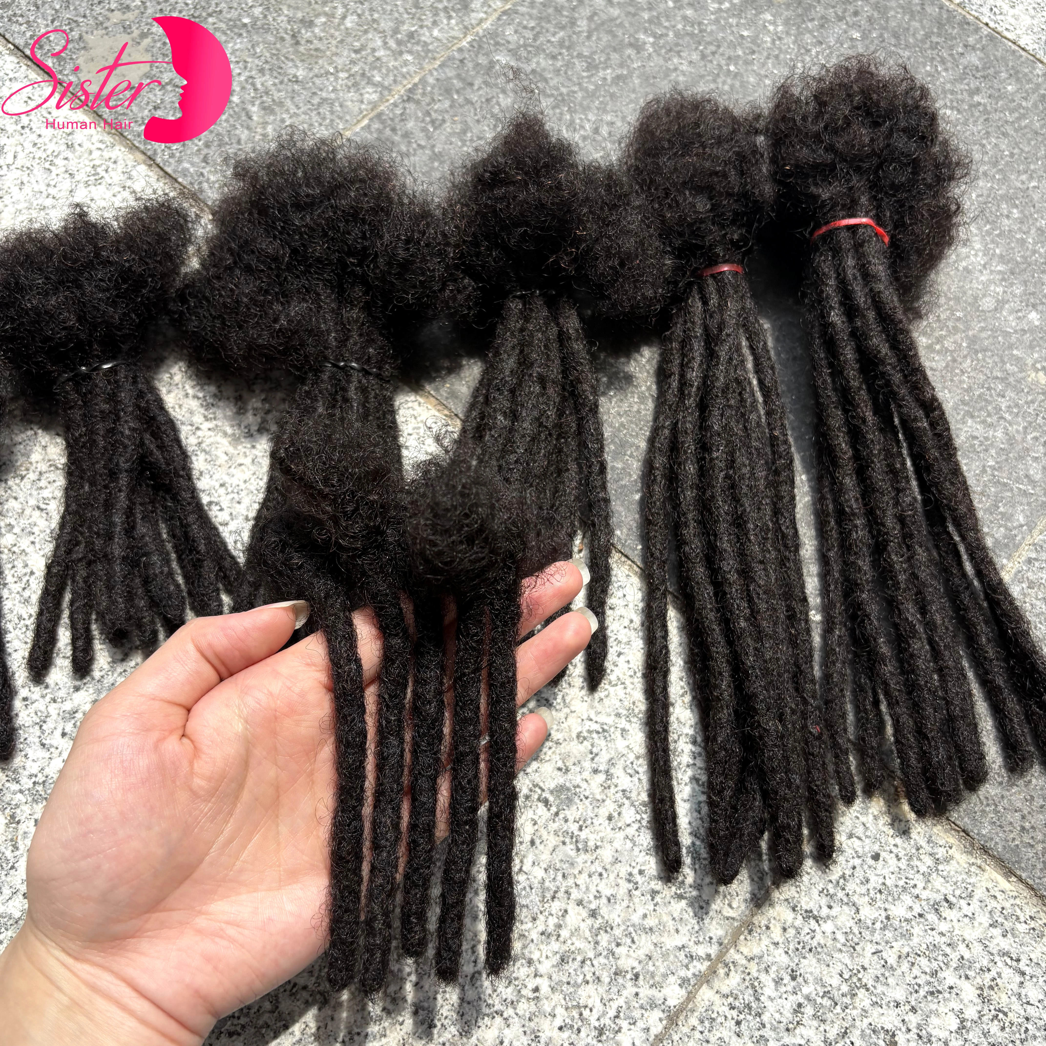 100% Extensions de cheveux humains Inter Loc 0.6 cm de largeur 4-8 pouces 50 brins