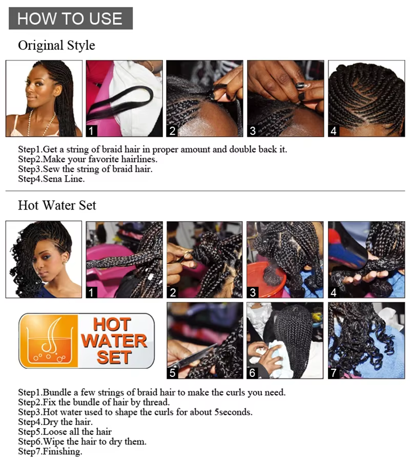 Kit d'outils pour extensions de cheveux - Micro-anneaux