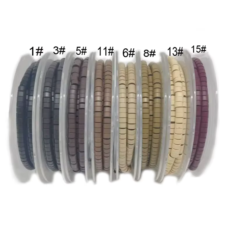 Micro anneaux pré-chargés en silicone et aluminium