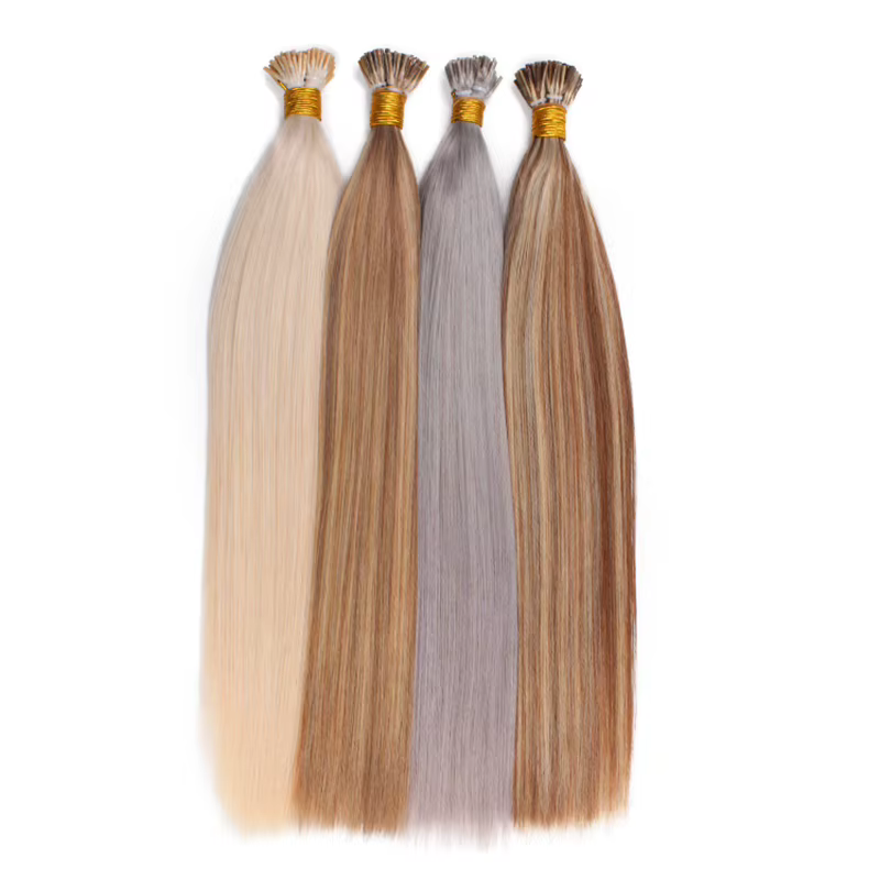 I Tip Extensions de cheveux droites