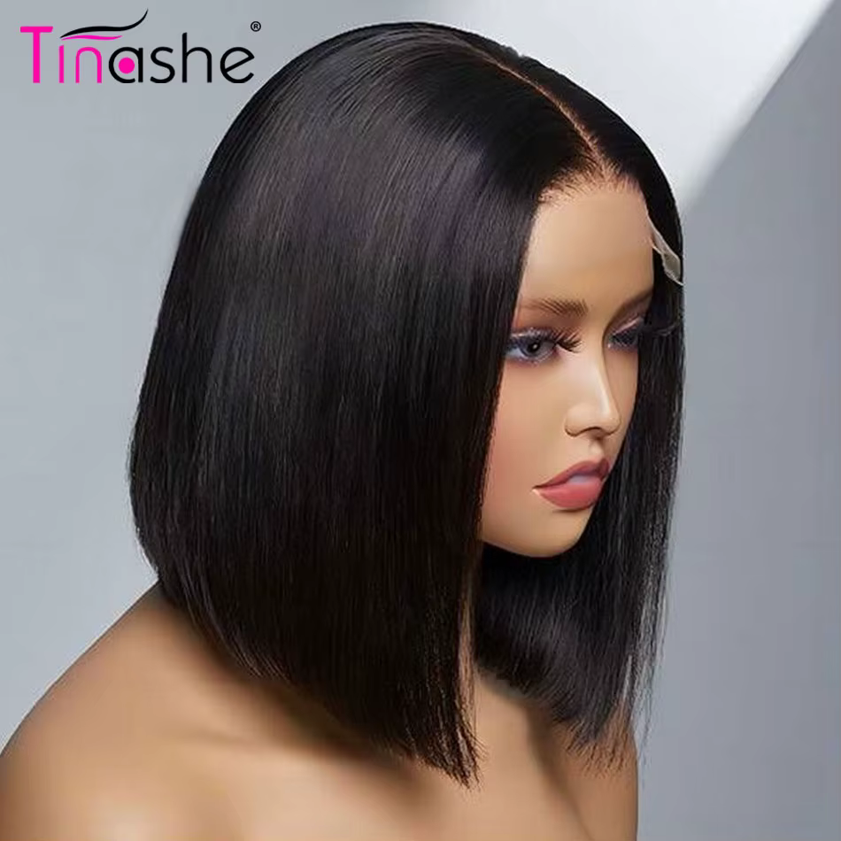 Tinashe Wear & Go perruque sans colle cheveux humains noeuds pré-blanchés