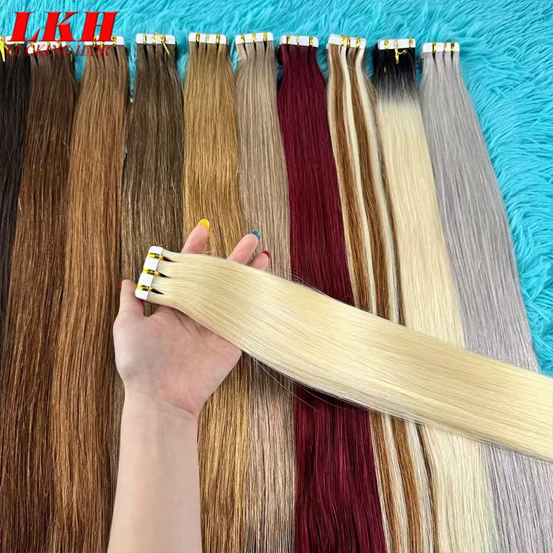 Bande dans les extensions de cheveux