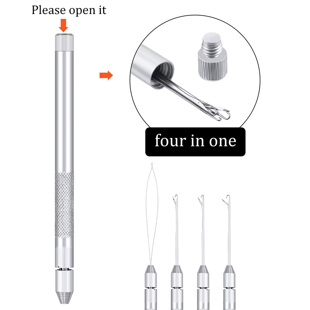 Outils d'extension de cheveux 4 en 1