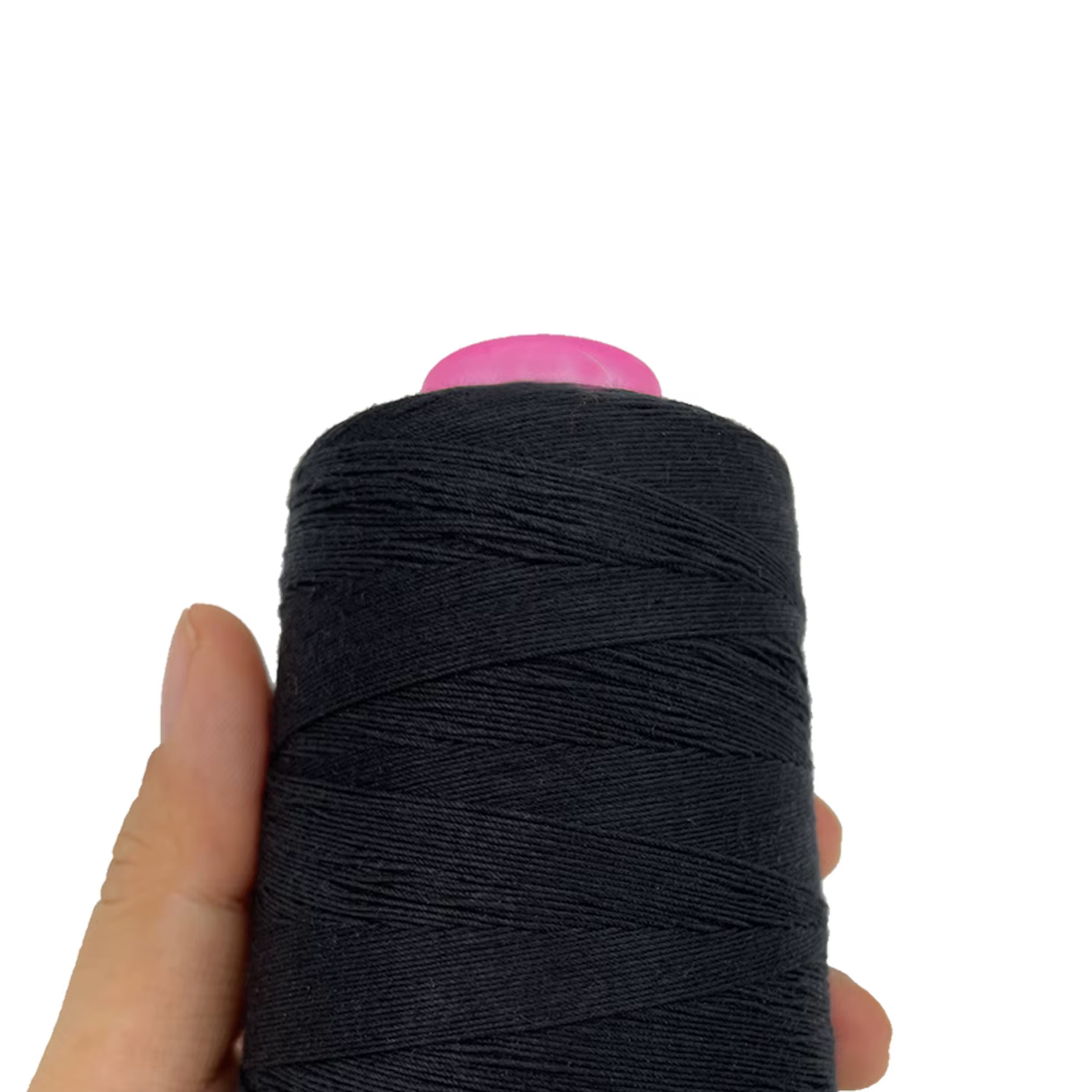 Fil de tissage noir épais 100% Polyester