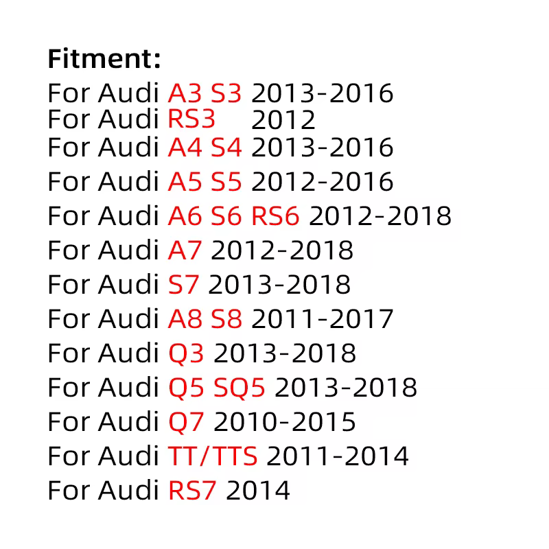 Extension de changement de vitesse pour volant Audi, accessoires Audi A3 S3 RS3 S4 A4 A5 S5 A6 S6 RS6 7 A7 S7 A8 S8 Q5 Q7 TT TTS