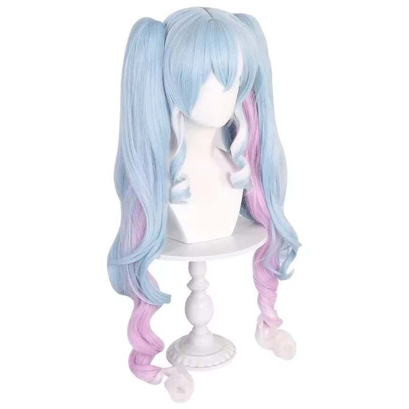 Perruque de Cosplay Vocaloid pour sommeil