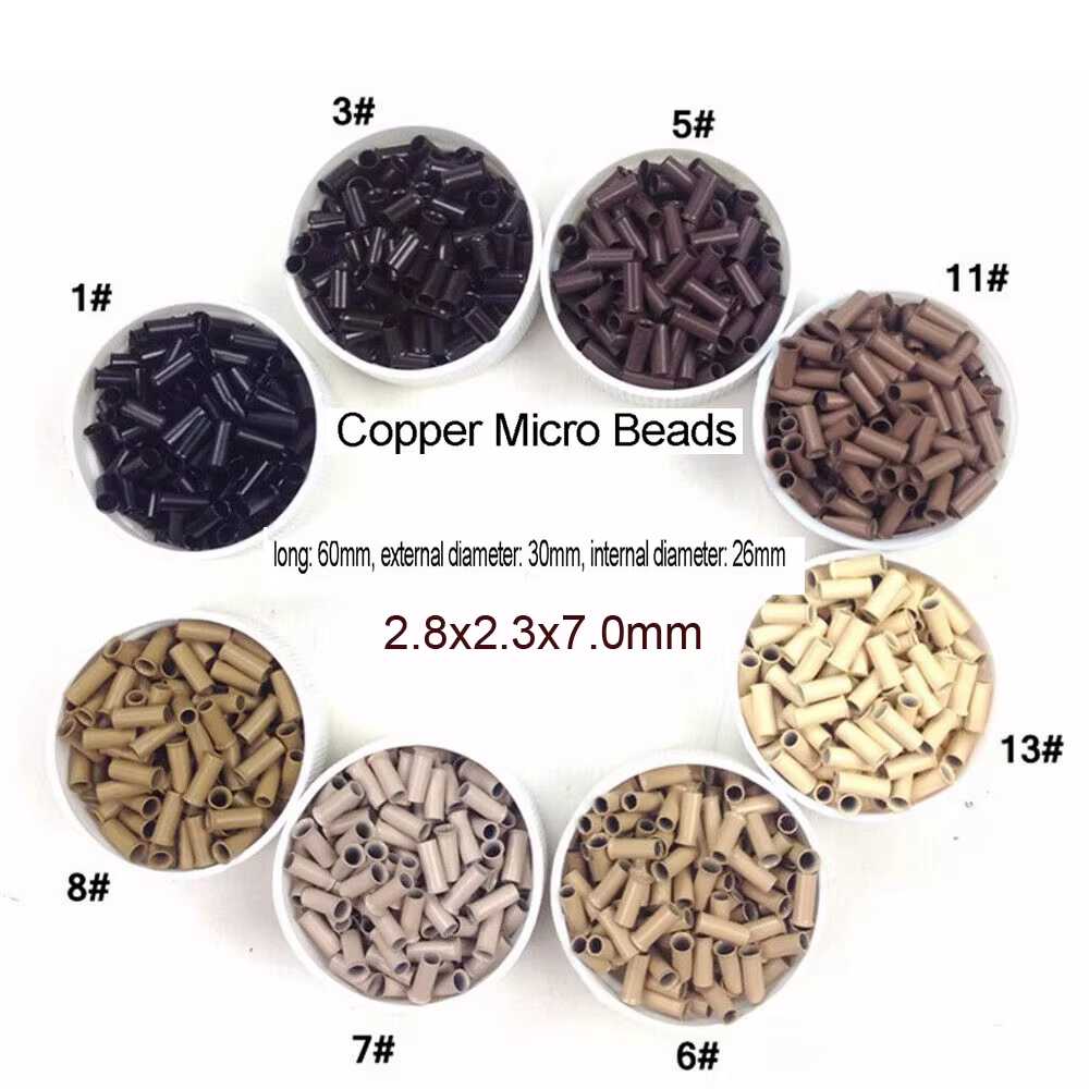 Micro anneau 2.8x2.3x7.0 évasé cuivre