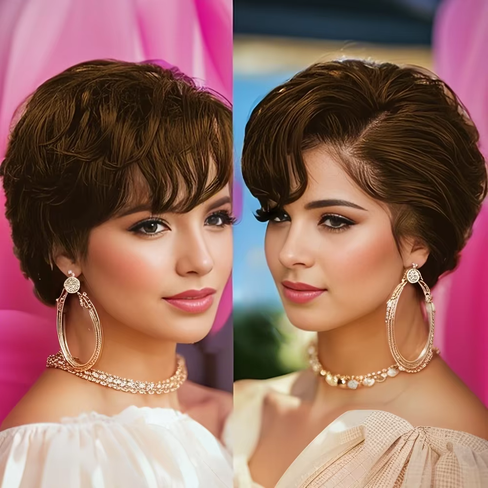 Perruque Lace Front Wig naturelle transparente
