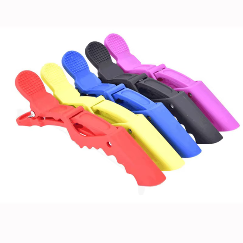 Lot de 5 pinces à cheveux en plastique