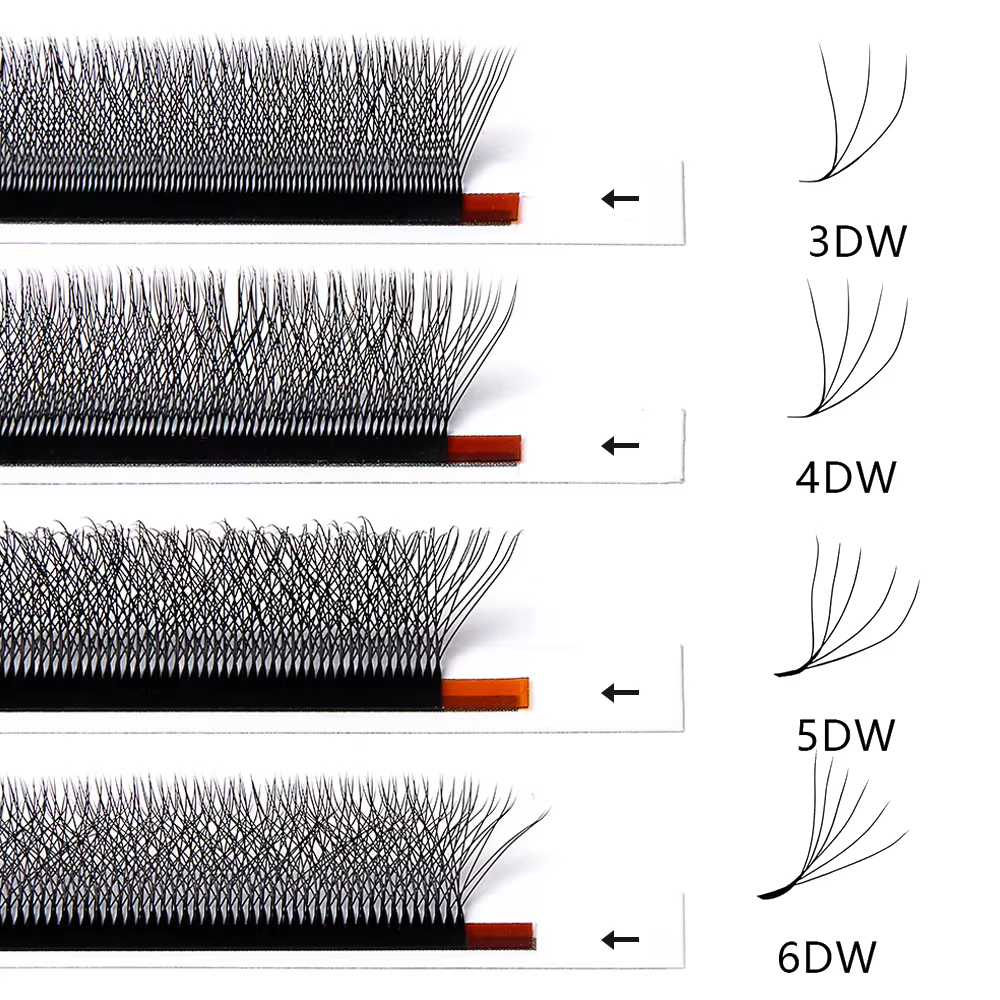 Extensions de cils en forme de W JB Jeyelabeau