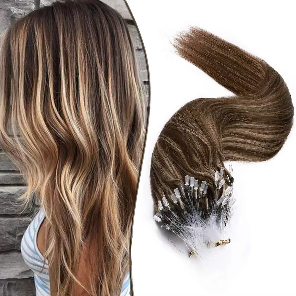 Extensions de cheveux 100% naturels lisses