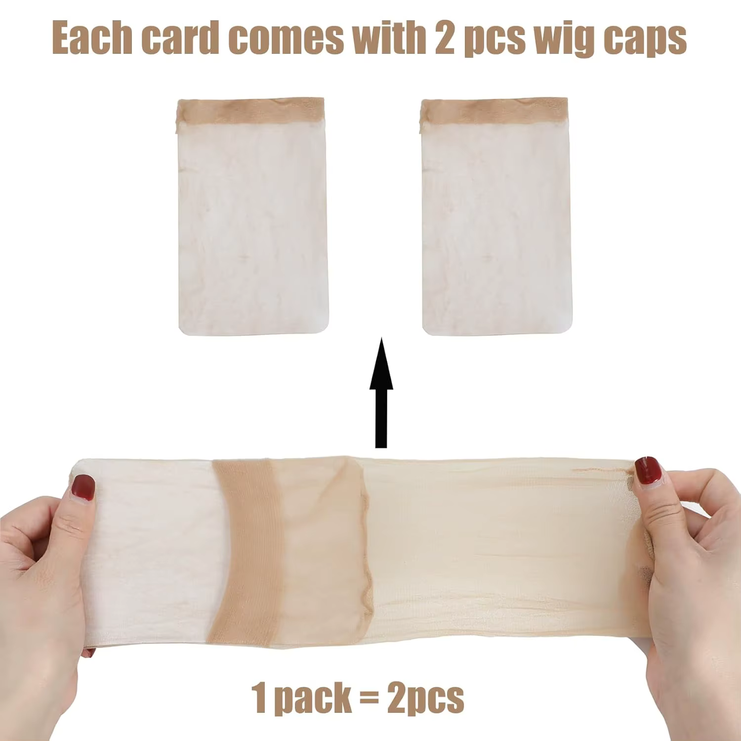 Bonnet de perruque HD pour femmes