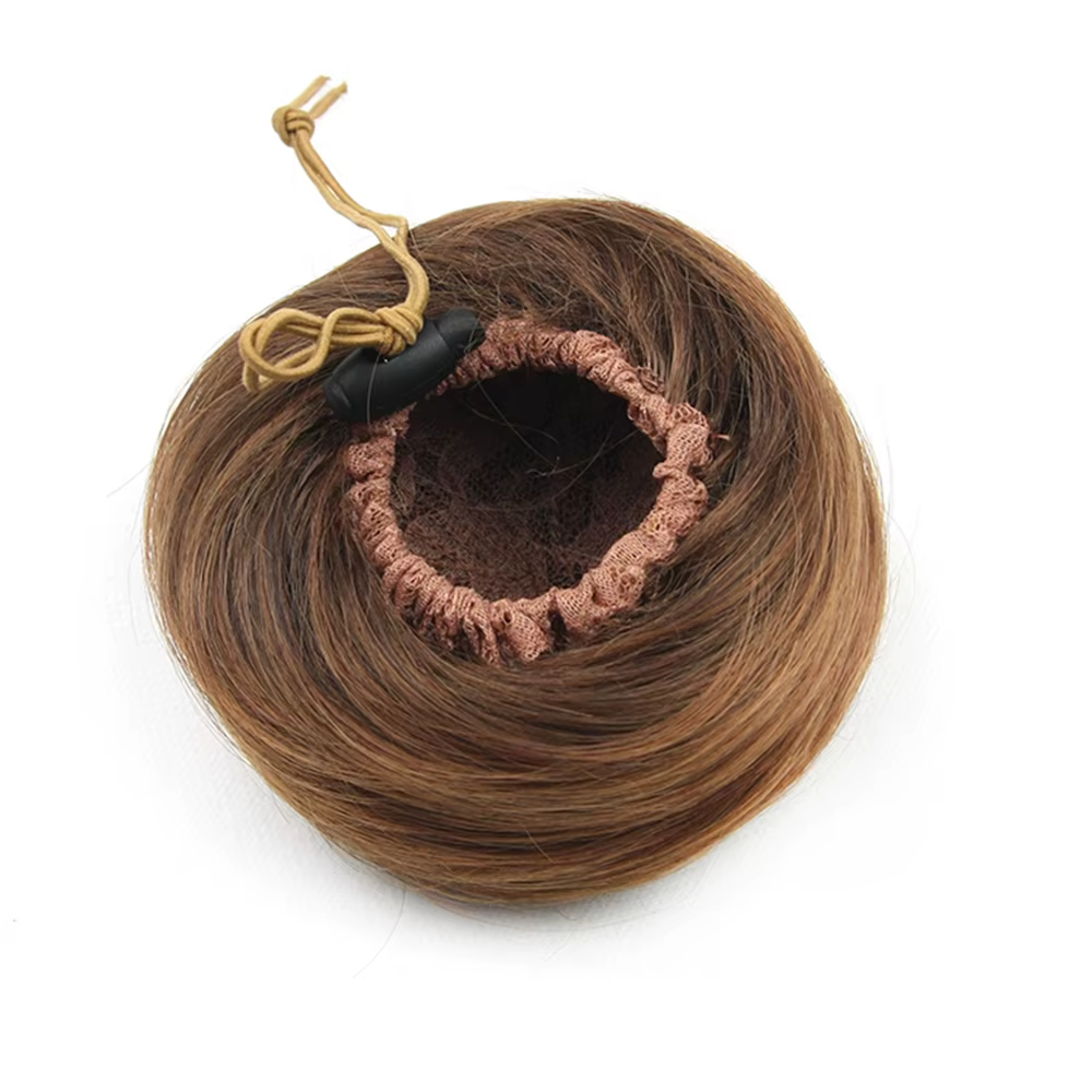 Chignon synthétique ajustable