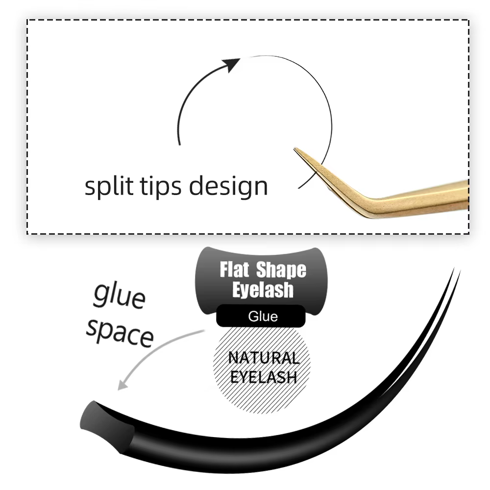 NAGARAKU gris charbon Ellipse Extension de cils 10 plateaux Lot 12 lignes Super doux naturel Premium