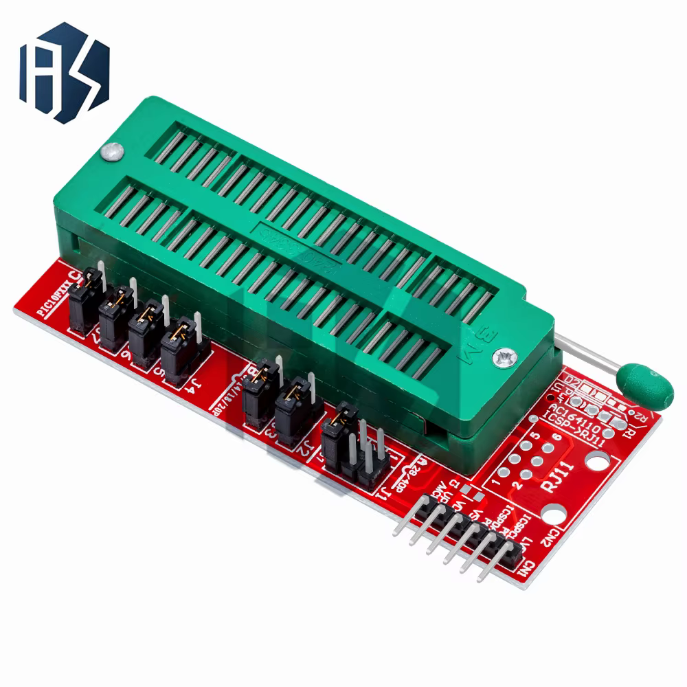 PICKIT3 KIT3.5 PIC KIT3 PICKIT 3 programmeur programmation hors ligne puce de microcontrôleur PIC + siège adaptateur de programmeur PIC