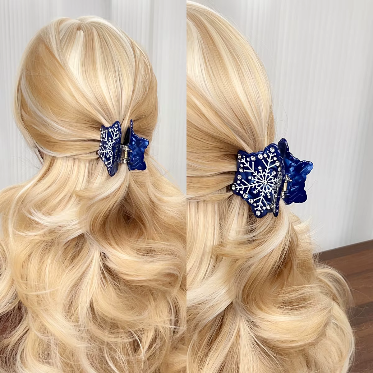 Pinces à cheveux en acétate pour femmes et filles