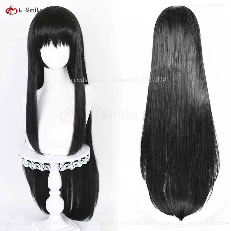 Perruque de Cosplay Akemi Zones ura de 90cm de Long