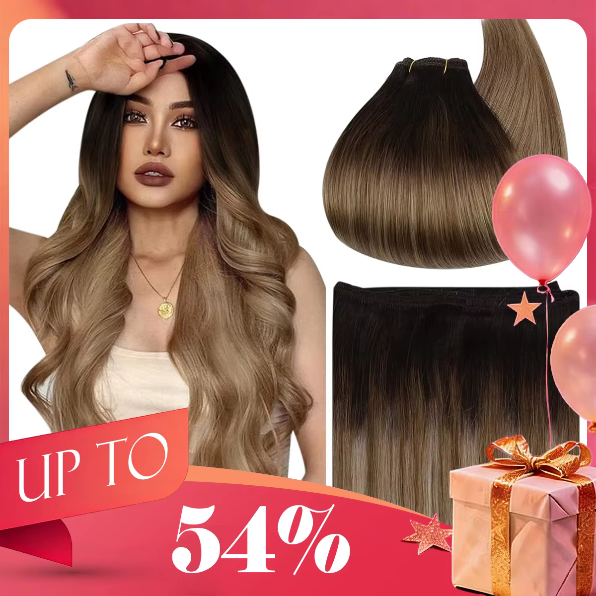 Ugeat coudre dans les Extensions de cheveux