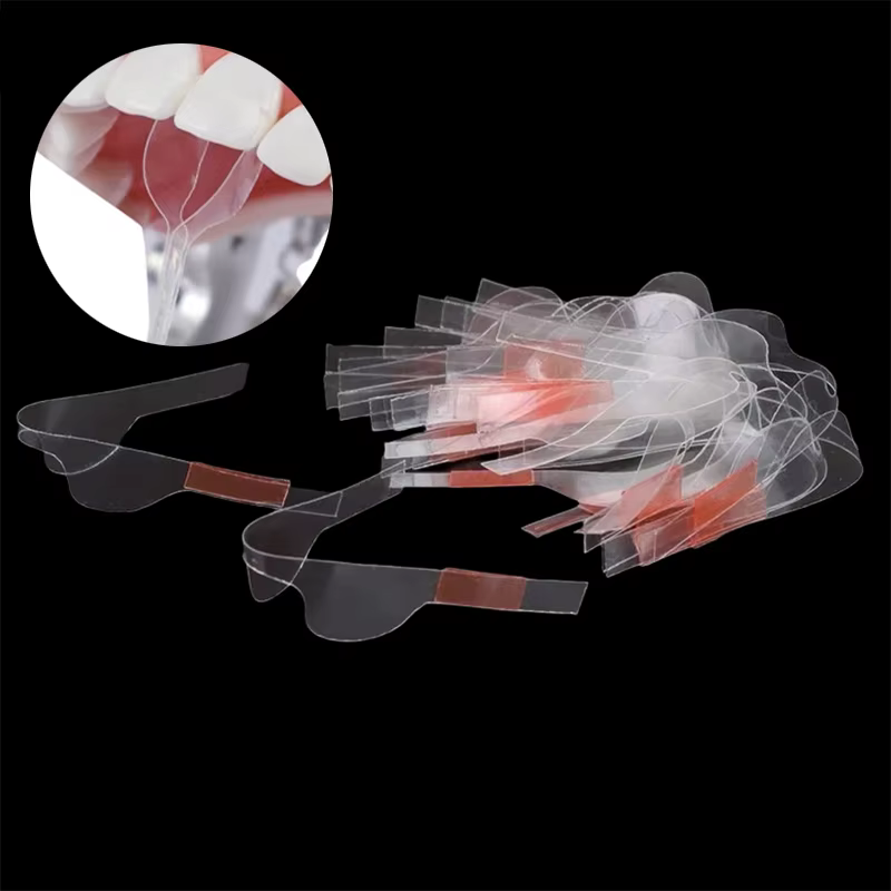 Matrices métalliques profilées sectionnelles orthodontiques, double matrice antérieure dentaire, matrice en Polyester, matrice de dentiste, matériaux de dentisterie