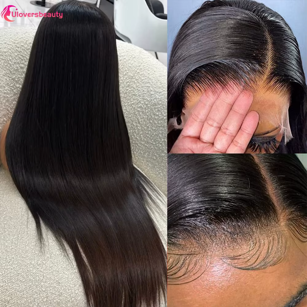 26 30 40 Pouces Perruques Cheveux Humains 13X4 Perruque Brésilienne Glueless Wigs Human Hair 210% Densité