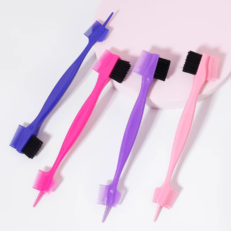 Brosse de contrôle des bords pour peigner et couper les cheveux des femmes