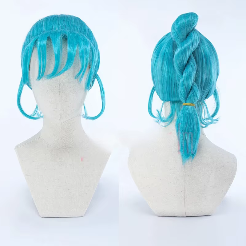 Bulma Cosplay perruque Buruma