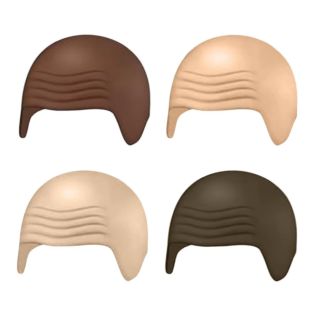 Casquettes chauve en Latex de Nylon