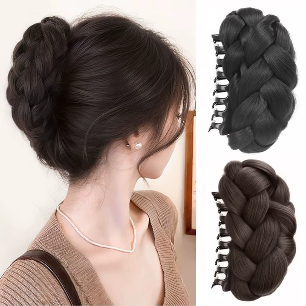 Chignon synthétique tendance avec pince à cheveux